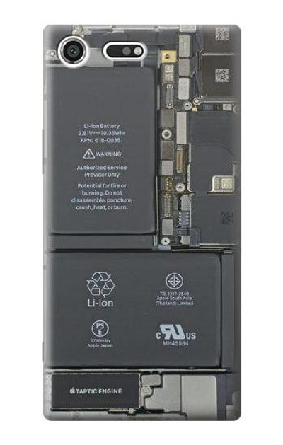 S3467 Inside Mobile Phone Graphic Case Cover Custodia per Sony Xperia XZ Premium