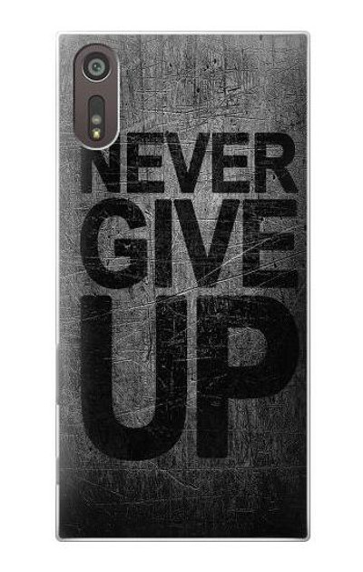 S3367 Never Give Up Case Cover Custodia per Sony Xperia XZ