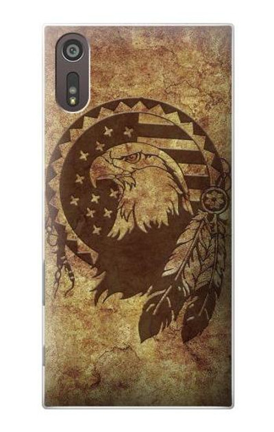 S3378 Native American Case Cover Custodia per Sony Xperia XZ