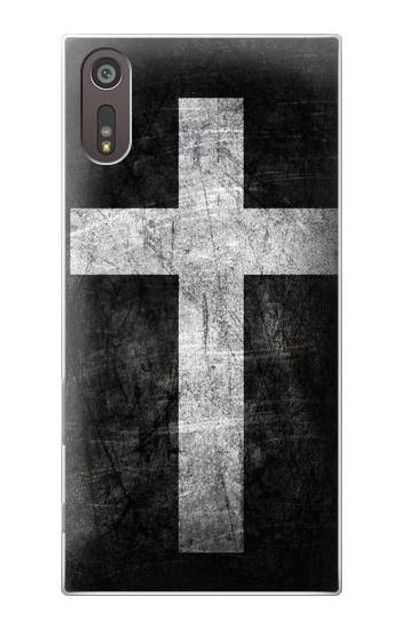 S3491 Christian Cross Case Cover Custodia per Sony Xperia XZ