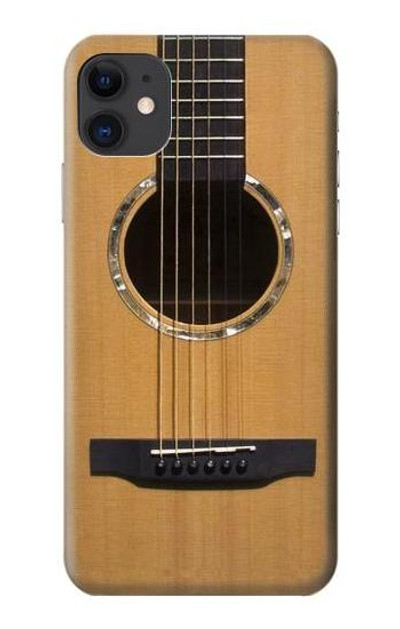 S0057 Acoustic Guitar Case Cover Custodia per iPhone 11