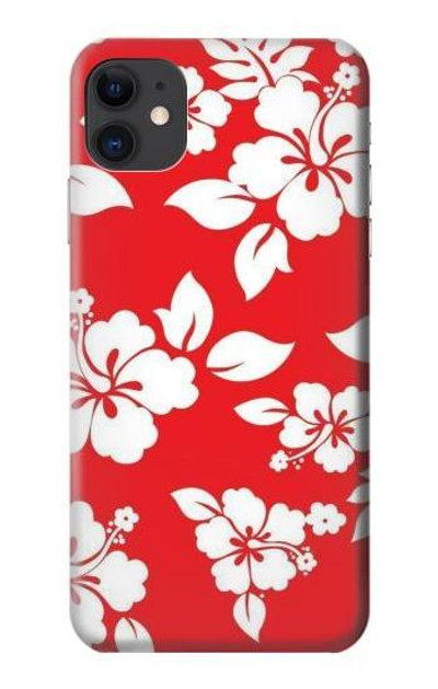 S1949 Hawaiian Hibiscus Pattern Case Cover Custodia per iPhone 11