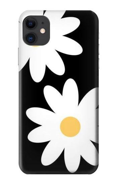 S2315 Daisy White Flowers Case Cover Custodia per iPhone 11