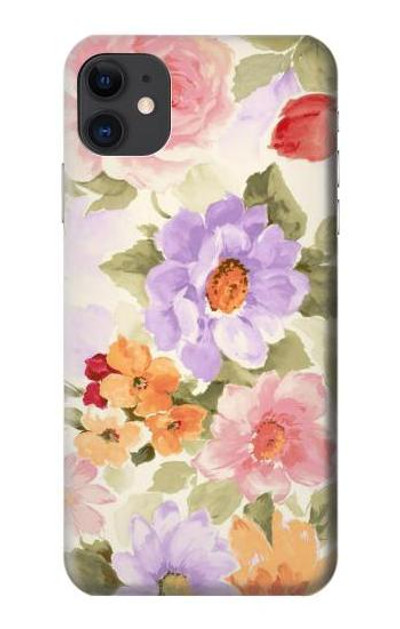 S3035 Sweet Flower Painting Case Cover Custodia per iPhone 11