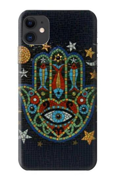 S3175 Hamsa Hand Mosaics Case Cover Custodia per iPhone 11