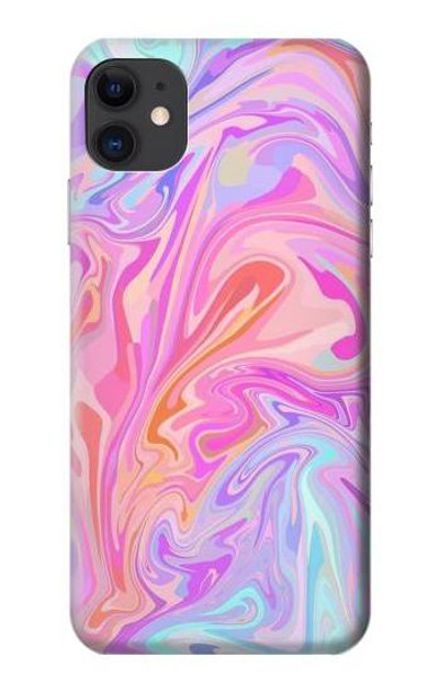 S3444 Digital Art Colorful Liquid Case Cover Custodia per iPhone 11