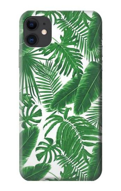 S3457 Paper Palm Monstera Case Cover Custodia per iPhone 11