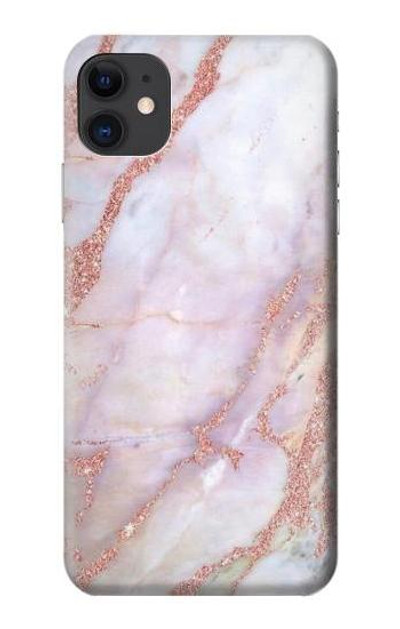 S3482 Soft Pink Marble Graphic Print Case Cover Custodia per iPhone 11