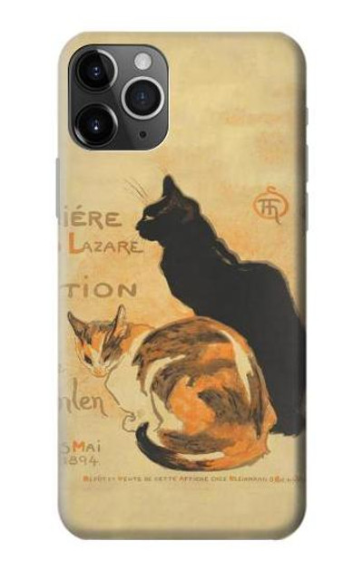 S3229 Vintage Cat Poster Case Cover Custodia per iPhone 11 Pro