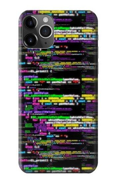S3420 Coding Programmer Case Cover Custodia per iPhone 11 Pro
