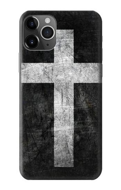 S3491 Christian Cross Case Cover Custodia per iPhone 11 Pro