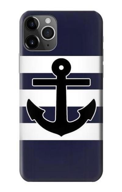 S2758 Anchor Navy Case Cover Custodia per iPhone 11 Pro Max