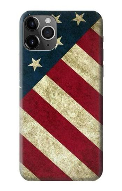 S3295 US National Flag Case Cover Custodia per iPhone 11 Pro Max