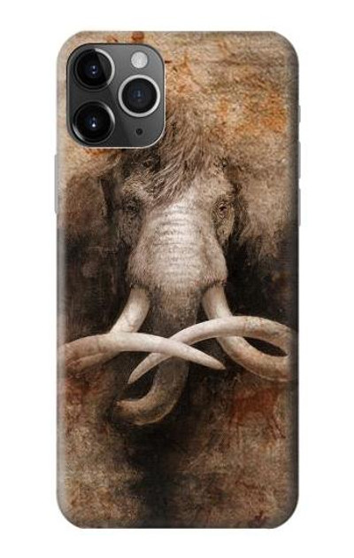 S3427 Mammoth Ancient Cave Art Case Cover Custodia per iPhone 11 Pro Max