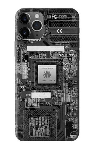 S3434 Bug Circuit Board Graphic Case Cover Custodia per iPhone 11 Pro Max
