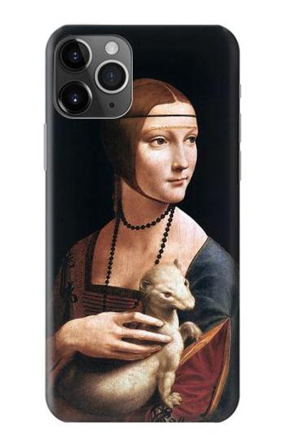 S3471 Lady Ermine Leonardo da Vinci Case Cover Custodia per iPhone 11 Pro Max