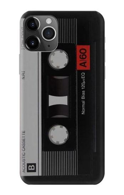 S3516 Vintage Cassette Tape Case Cover Custodia per iPhone 11 Pro Max