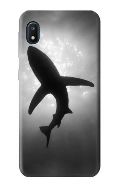 S2367 Shark Monochrome Case Cover Custodia per Samsung Galaxy A10e
