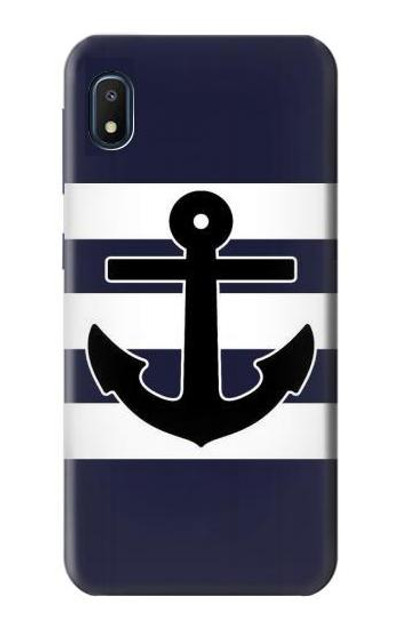 S2758 Anchor Navy Case Cover Custodia per Samsung Galaxy A10e