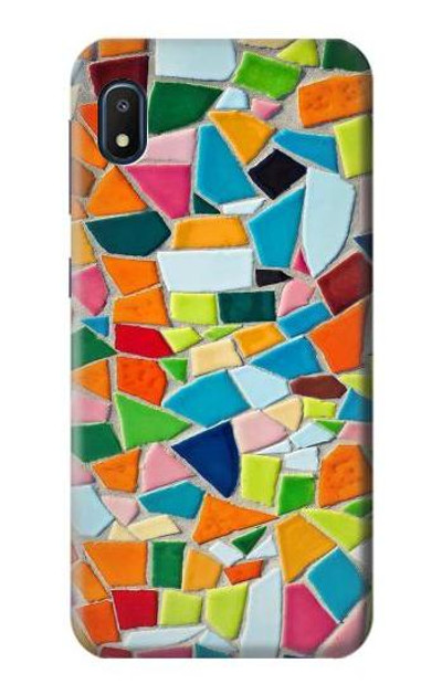 S3391 Abstract Art Mosaic Tiles Graphic Case Cover Custodia per Samsung Galaxy A10e