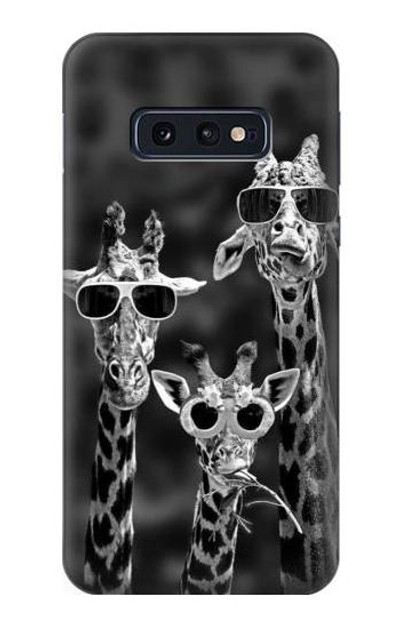 S2327 Giraffes With Sunglasses Case Cover Custodia per Samsung Galaxy S10e