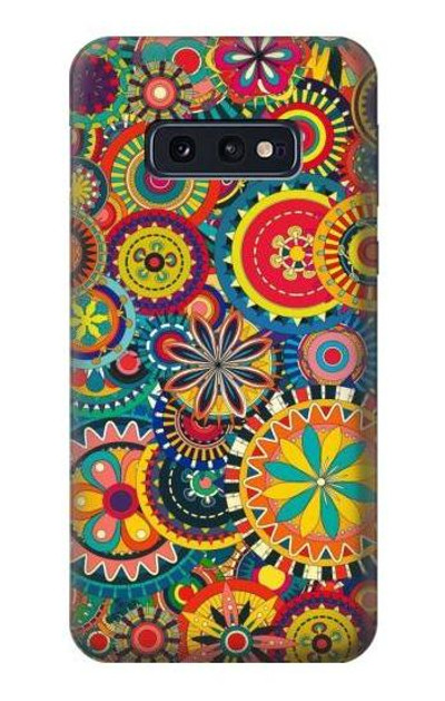 S3272 Colorful Pattern Case Cover Custodia per Samsung Galaxy S10e
