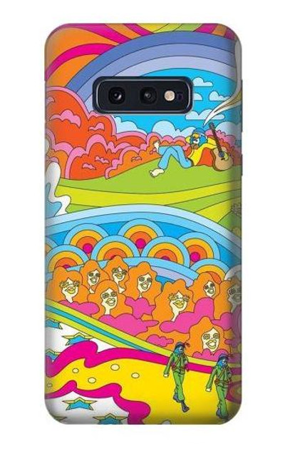 S3407 Hippie Art Case Cover Custodia per Samsung Galaxy S10e