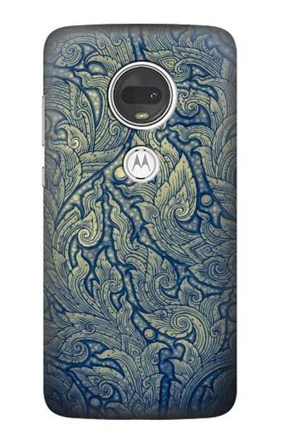 S0568 Thai Art Case Cover Custodia per Motorola Moto G7, Moto G7 Plus