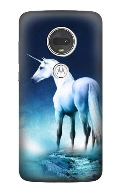 S1130 Unicorn Horse Case Cover Custodia per Motorola Moto G7, Moto G7 Plus