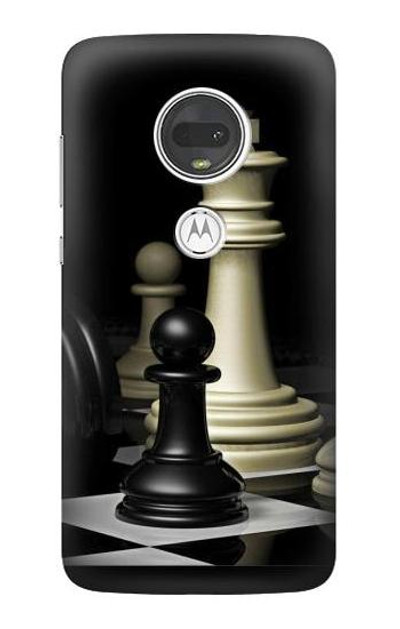 S2262 Chess King Case Cover Custodia per Motorola Moto G7, Moto G7 Plus