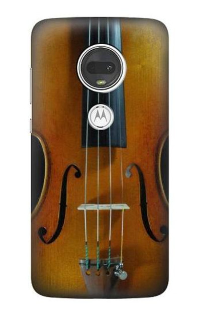 S3234 Violin Case Cover Custodia per Motorola Moto G7, Moto G7 Plus