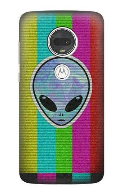 S3437 Alien No Signal Case Cover Custodia per Motorola Moto G7, Moto G7 Plus