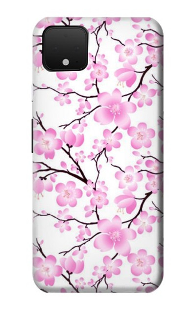 S1972 Sakura Cherry Blossoms Case Cover Custodia per Google Pixel 4