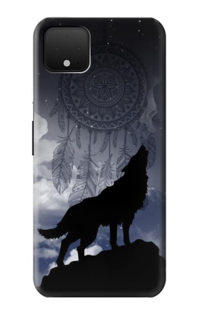 S3011 Dream Catcher Wolf Howling Case Cover Custodia per Google Pixel 4