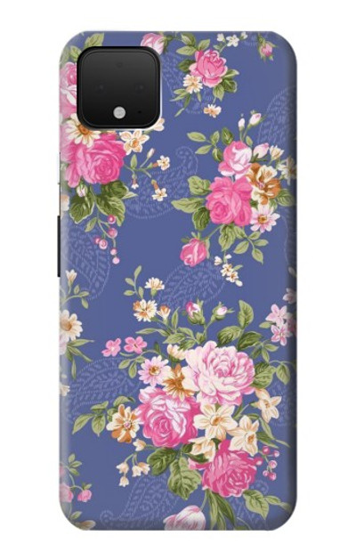 S3265 Vintage Flower Pattern Case Cover Custodia per Google Pixel 4