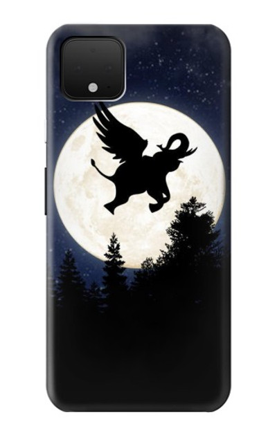 S3323 Flying Elephant Full Moon Night Case Cover Custodia per Google Pixel 4