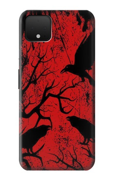 S3325 Crow Black Blood Tree Case Cover Custodia per Google Pixel 4