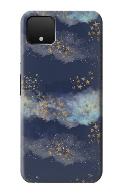 S3364 Gold Star Sky Case Cover Custodia per Google Pixel 4