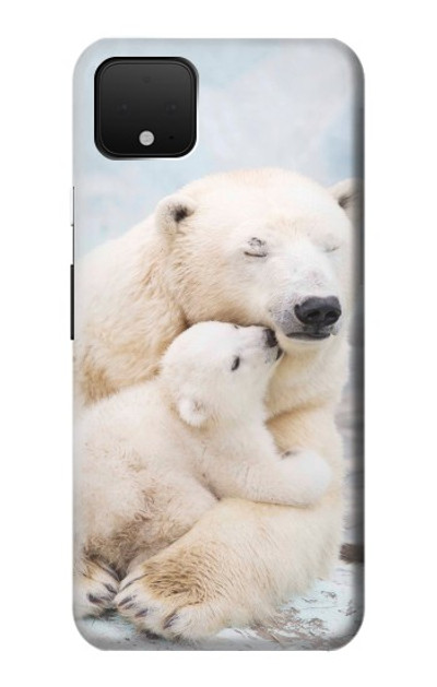 S3373 Polar Bear Hug Family Case Cover Custodia per Google Pixel 4