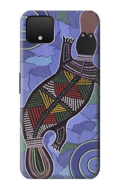 S3387 Platypus Australian Aboriginal Art Case Cover Custodia per Google Pixel 4