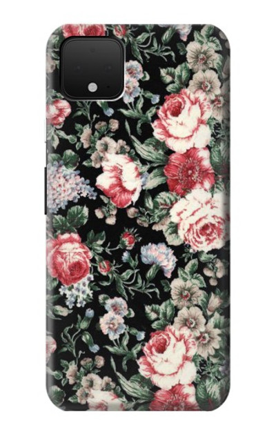 S2727 Vintage Rose Pattern Case Cover Custodia per Google Pixel 4 XL