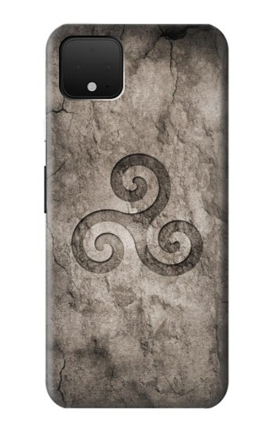 S2892 Triskele Symbol Stone Texture Case Cover Custodia per Google Pixel 4 XL