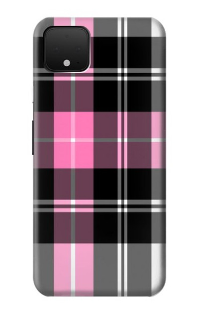 S3091 Pink Plaid Pattern Case Cover Custodia per Google Pixel 4 XL