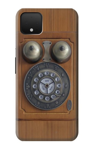 S3146 Antique Wall Retro Dial Phone Case Cover Custodia per Google Pixel 4 XL