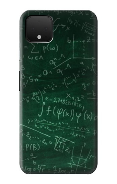 S3190 Math Formula Greenboard Case Cover Custodia per Google Pixel 4 XL