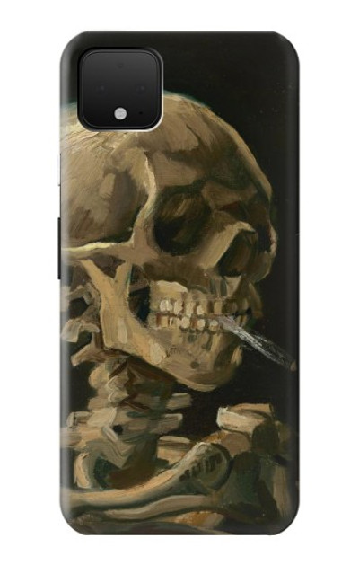 S3358 Vincent Van Gogh Skeleton Cigarette Case Cover Custodia per Google Pixel 4 XL