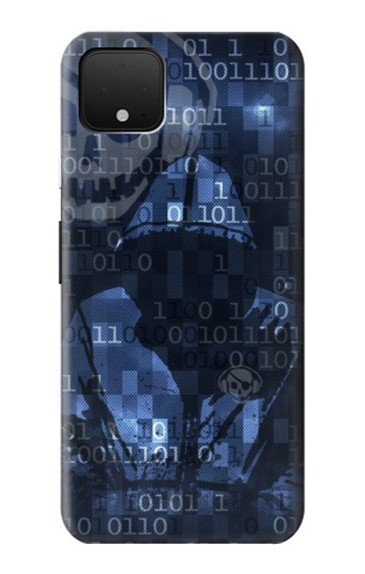 S3431 Digital Code Cyber Hacker Case Cover Custodia per Google Pixel 4 XL