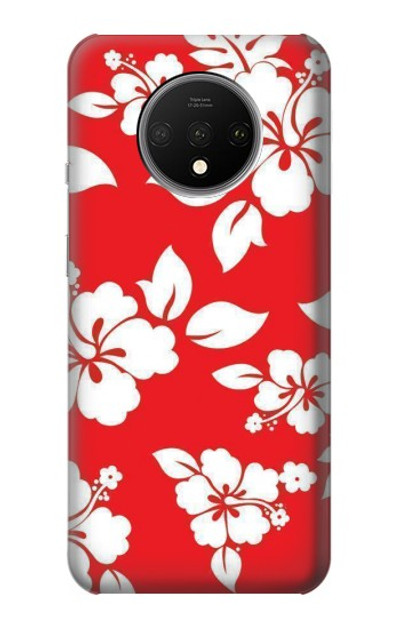 S1949 Hawaiian Hibiscus Pattern Case Cover Custodia per OnePlus 7T