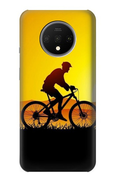 S2385 Bicycle Bike Sunset Case Cover Custodia per OnePlus 7T