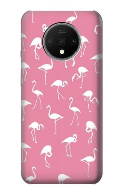 S2858 Pink Flamingo Pattern Case Cover Custodia per OnePlus 7T